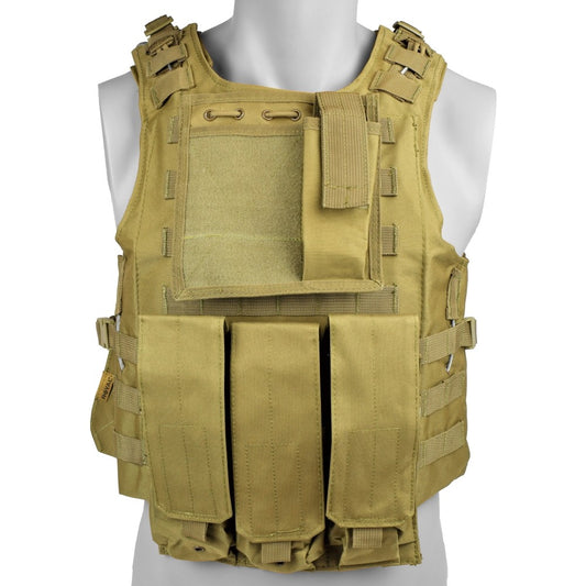 ROYAL GILET CLASSICO TACTICAL VEST TAN (VT-1104T)