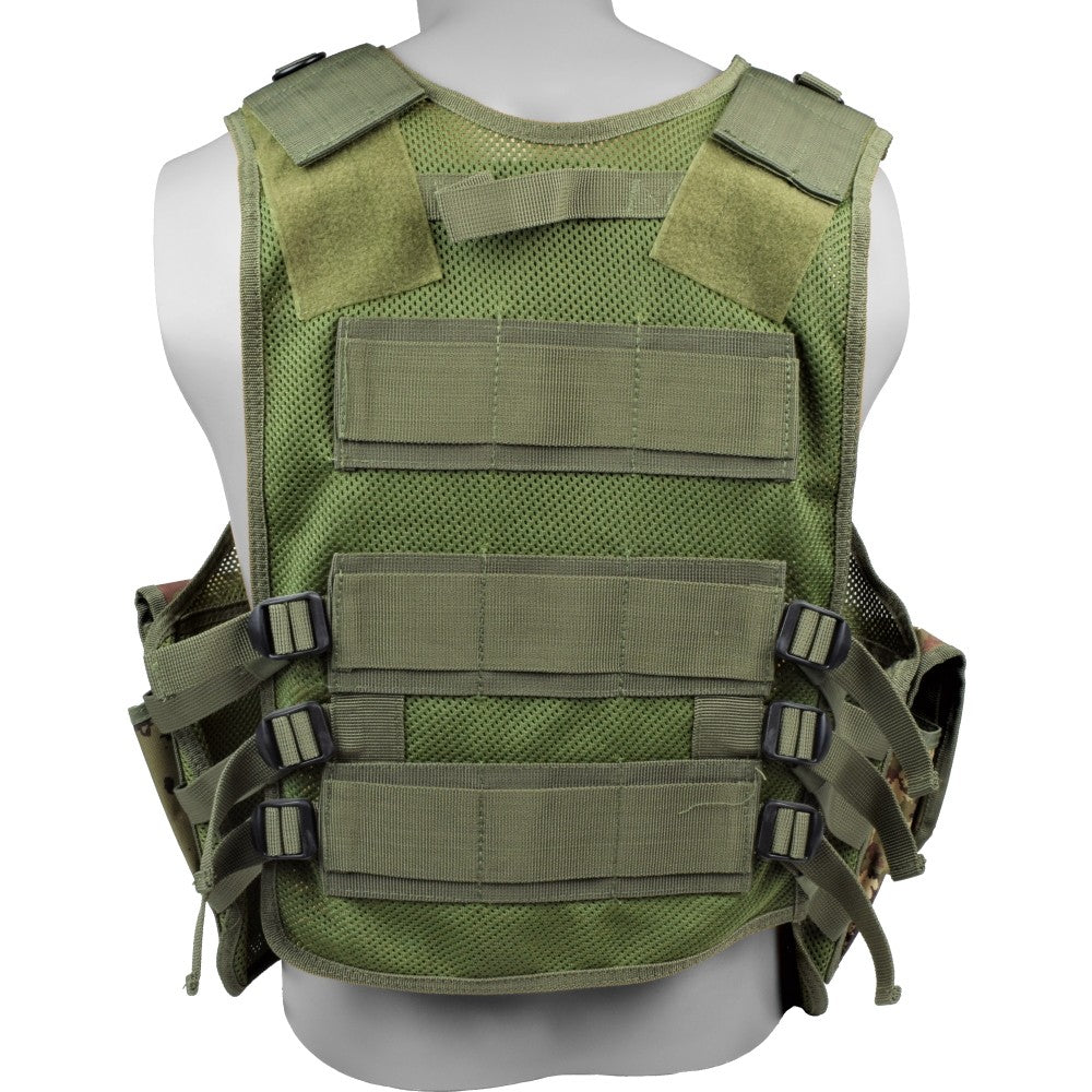 ROYAL TATTICO MULTI TASCA TACTICAL VEST VEGETATO ITALIANO (06557TC)