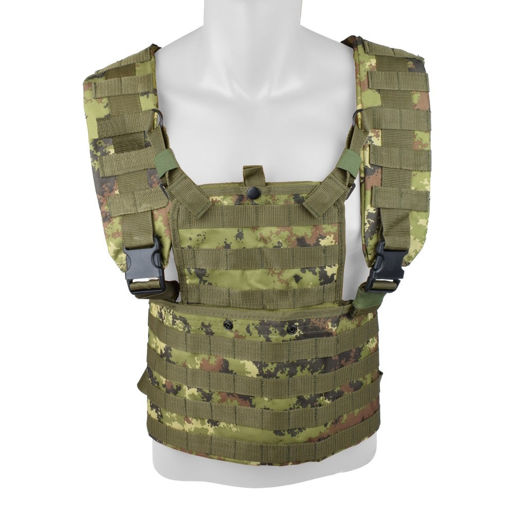ROYAL TACTICAL VEST TATTICO COMPLETAMENTE SISTEMA MOLLE VUOTO VEGETATO ITALIANO (H7011TC)