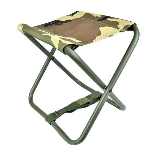 WOSPORT SEDIA PIEGHEVOLE DA CAMPEGGIO OUTDOOR PESCA ESTERNO WOODLAND CAMO (WO-CR01WOOD)
