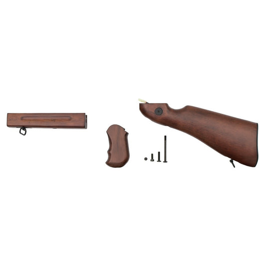 SNOW WOLF CALCIO PARAMANO E IMPUGNATURA IN VERO LEGNO PER SERIE M1A1 (SW-M1A1WK)