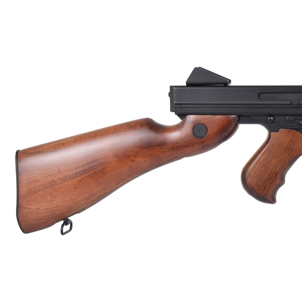 SNOW WOLF FUCILE ELETTRICO THOMPSON M1A1 VERO LEGNO (SW-05W)