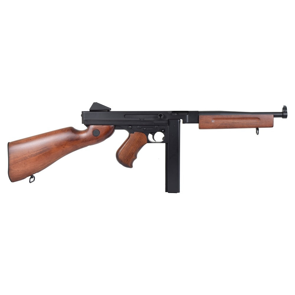SNOW WOLF FUCILE ELETTRICO THOMPSON M1A1 VERO LEGNO (SW-05W)