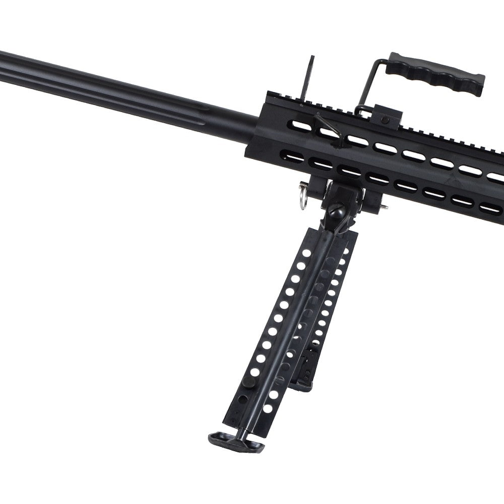 SNOW WOLF FUCILE SNIPER BOLT ACTION BARRET M107A1 FULL METAL NERO (SW-024S)
