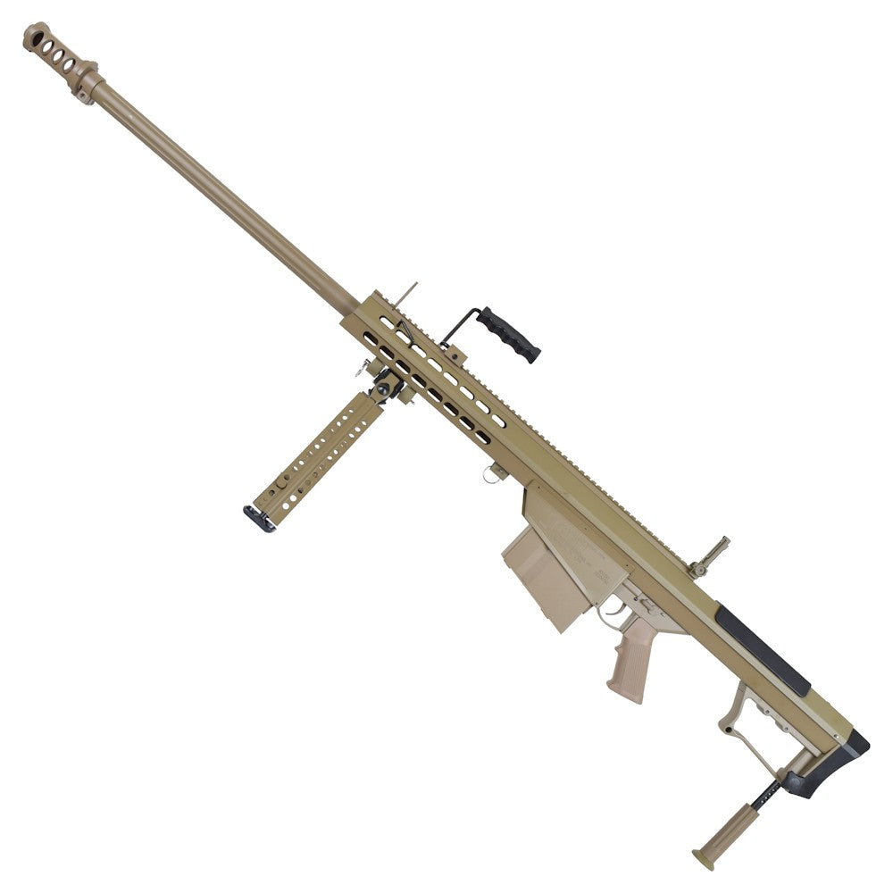 SNOW WOLF FUCILE SNIPER BOLT ACTION BARRET M107A1 FULL METAL TAN (SW-024ST)