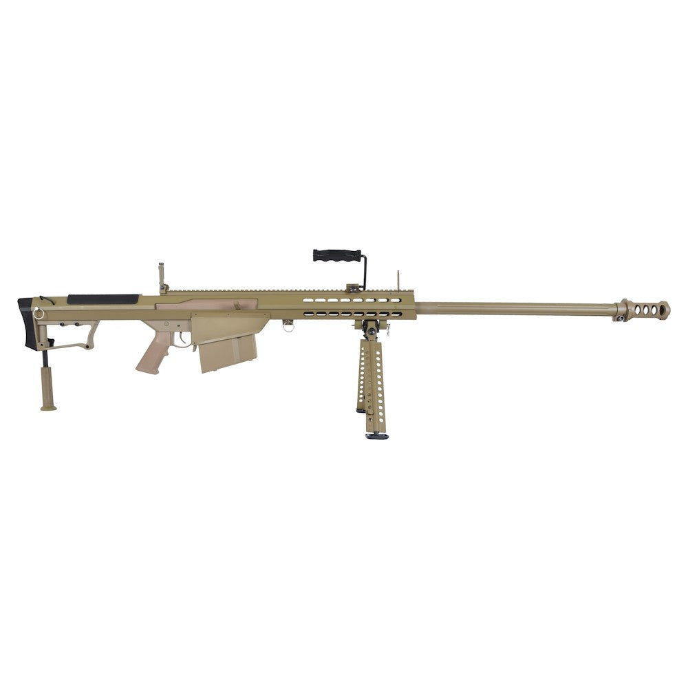 SNOW WOLF FUCILE SNIPER BOLT ACTION BARRET M107A1 FULL METAL TAN (SW-024ST)