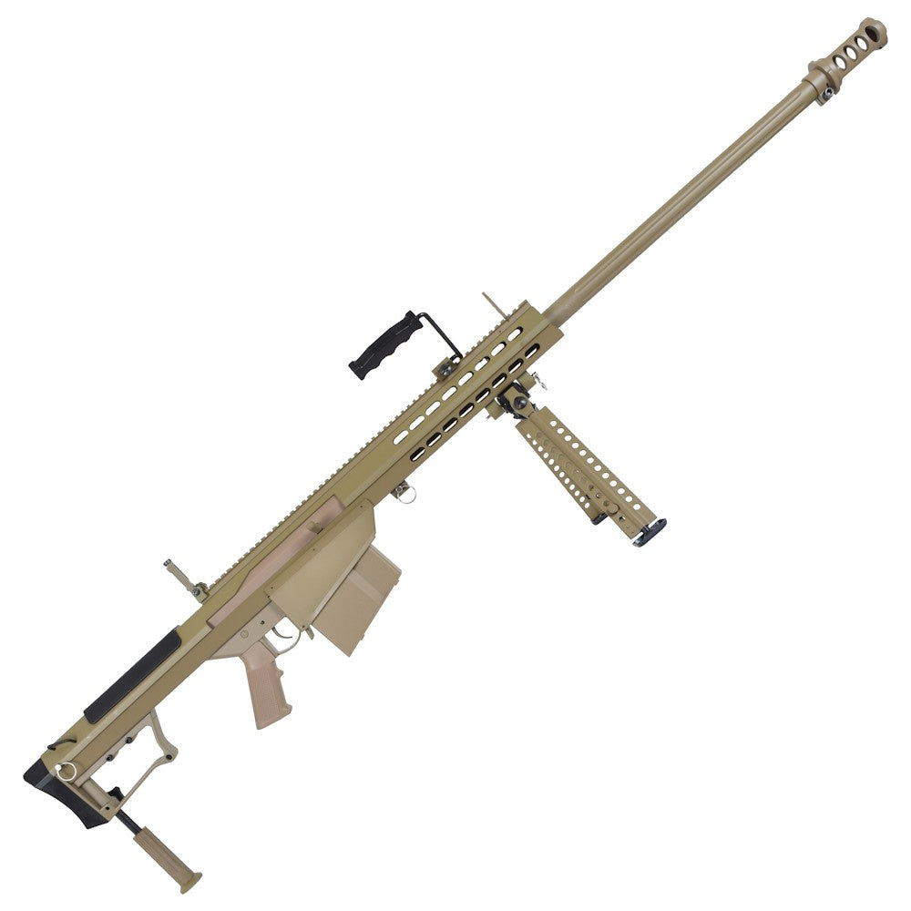 SNOW WOLF FUCILE SNIPER BOLT ACTION BARRET M107A1 FULL METAL TAN (SW-024ST)