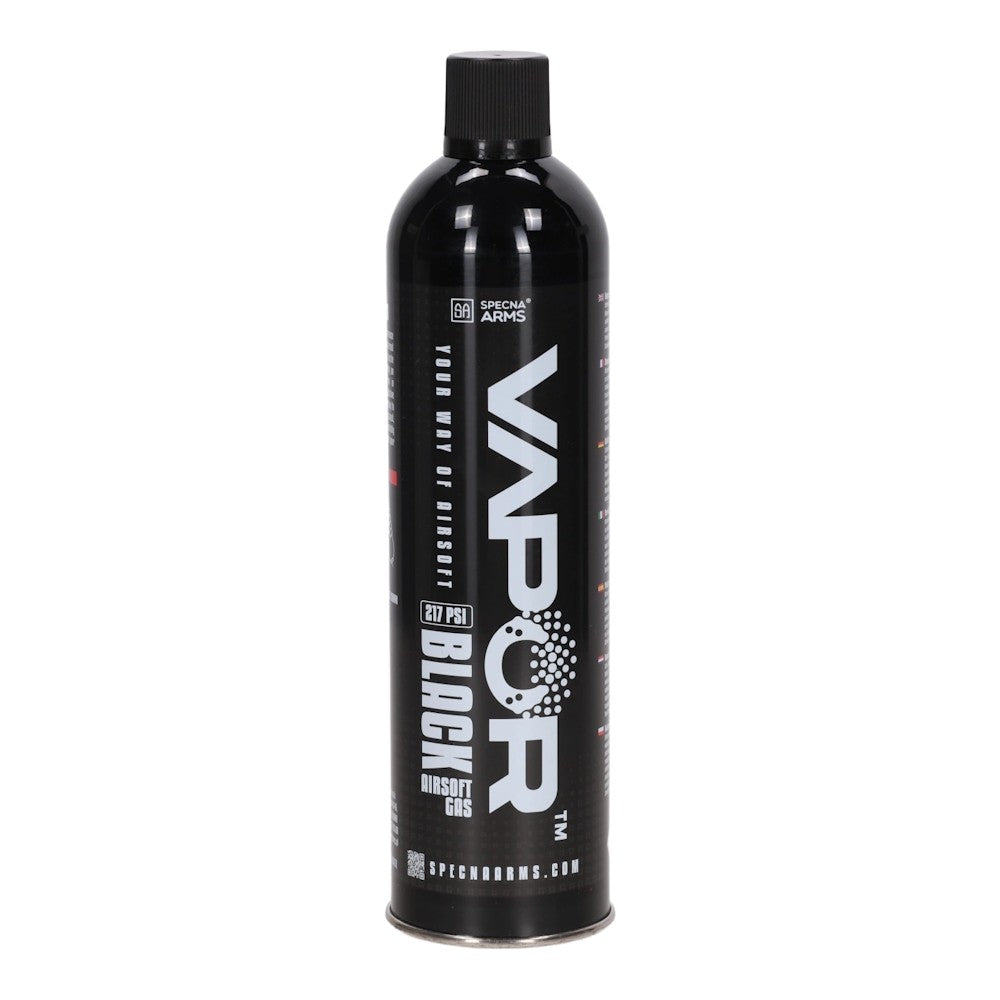SPECNA ARMS AIRSOFT GREEN GAS VAPOR BLACK 600ml (SPE-35-047766)
