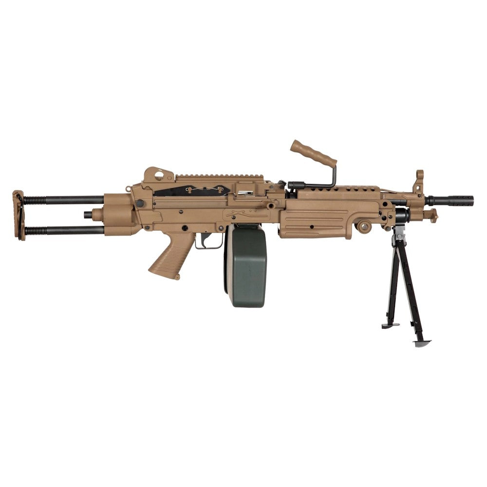 SPECNA ARMS FUCILE ELETTRICO SA-249 PARA CORE MACHINE GUN TAN (SPE-01-028615)