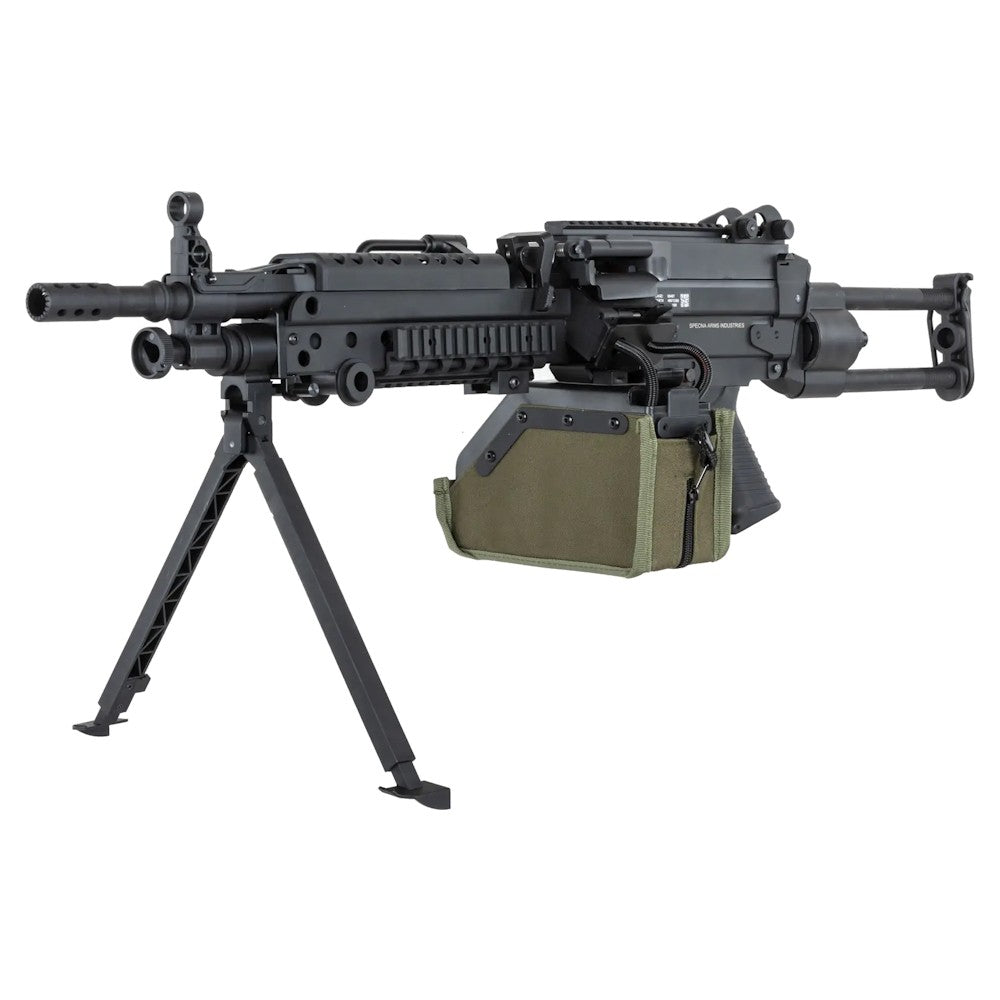 SPECNA ARMS FUCILE ELETTRICO SA-249 PARA FLEX GATE X-ASR MACHINE GUN NERO (SPE-01-042266)