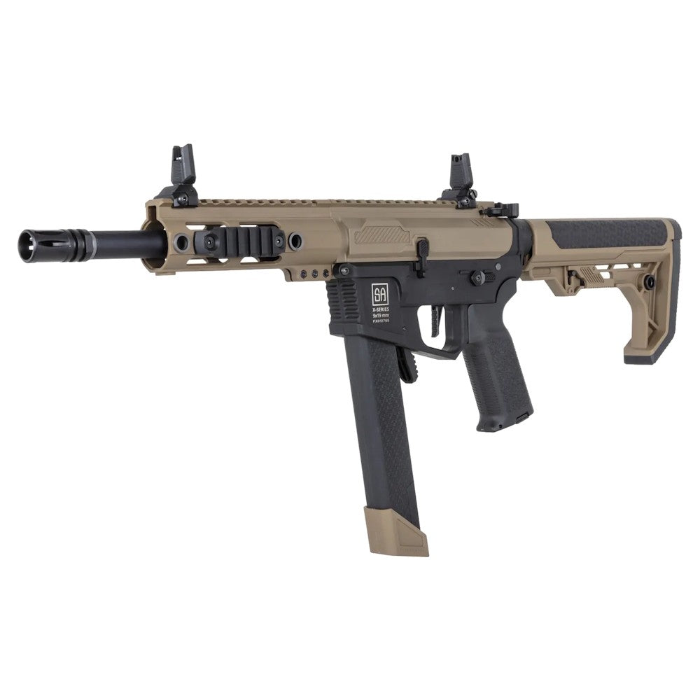SPECNA ARMS FUCILE ELETTRICO SA-FX01 FLEX BLDC LIGHT OPS STOCK HAL ETU GEN.2 HALF-TAN (SPE-01-048007)