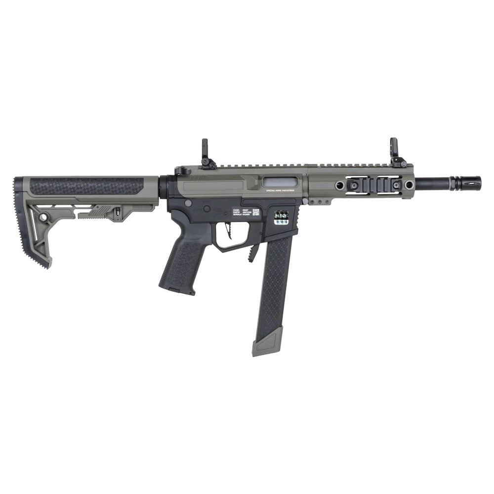 SPECNA ARMS FUCILE ELETTRICO SA-FX01 FLEX BLDC LIGHT OPS STOCK HAL ETU GEN.2 OLIVE (SPE-01-048008)