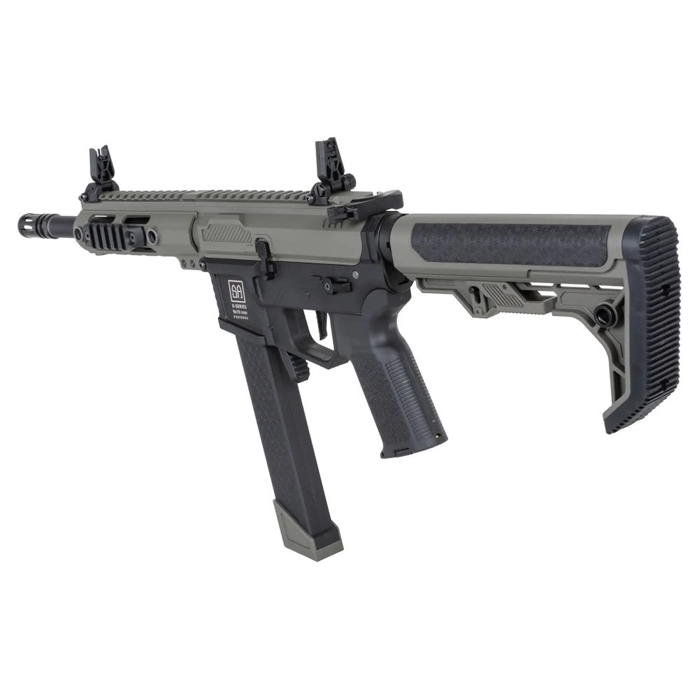 SPECNA ARMS FUCILE ELETTRICO SA-FX01 FLEX BLDC LIGHT OPS STOCK HAL ETU GEN.2 OLIVE (SPE-01-048008)