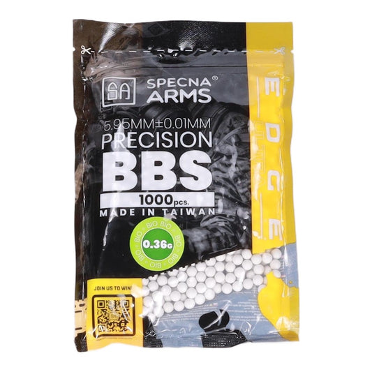 SPECNA ARMS PALLINI EDGE ULTRA BIO 0,36G BIANCHI 1000 PEZZI (SPE-16-048749)