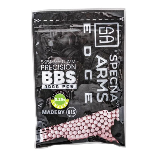 SPECNA ARMS PALLINI TRACER EDGE PRECISION 0,25G ROSSI 1000 PEZZI (SPE-16-029337)