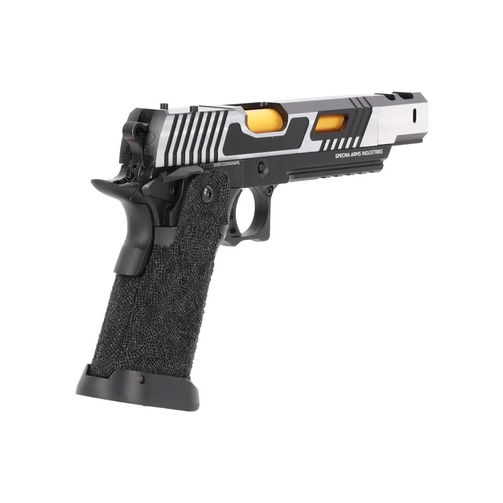 SPECNA ARMS PISTOLA A GAS SA-VGP20 VAPOR OPTICS READY BLACK AND SILVER (SPE-02-047905)