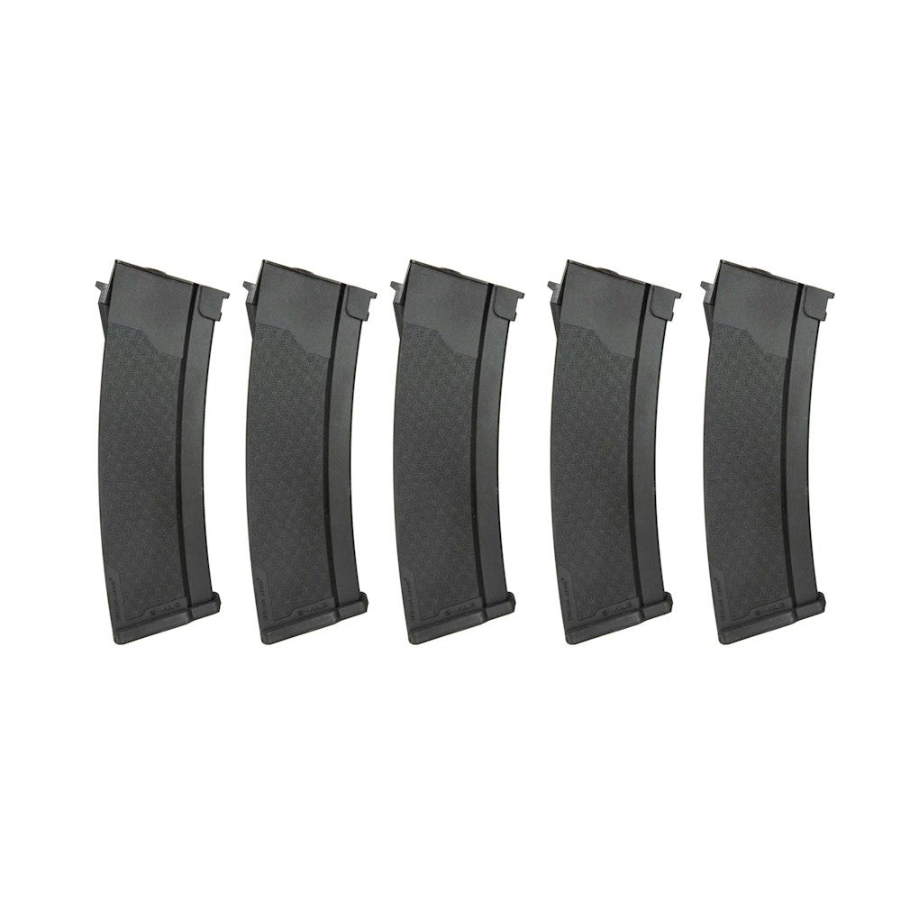 SPECNA ARMS SET 5x CARICATORI MONOFILARI MID-CAP S-MAG 175 COLPI PER SERIE AK J NERO (SPE-05-032794)