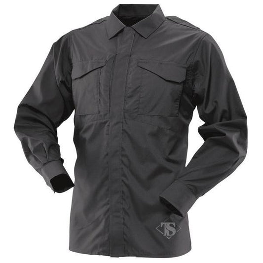 TRU-SPEC 24-7 ULTRALIGHT UNIFORM SHIRT BLACK XS (AT-1051-002)