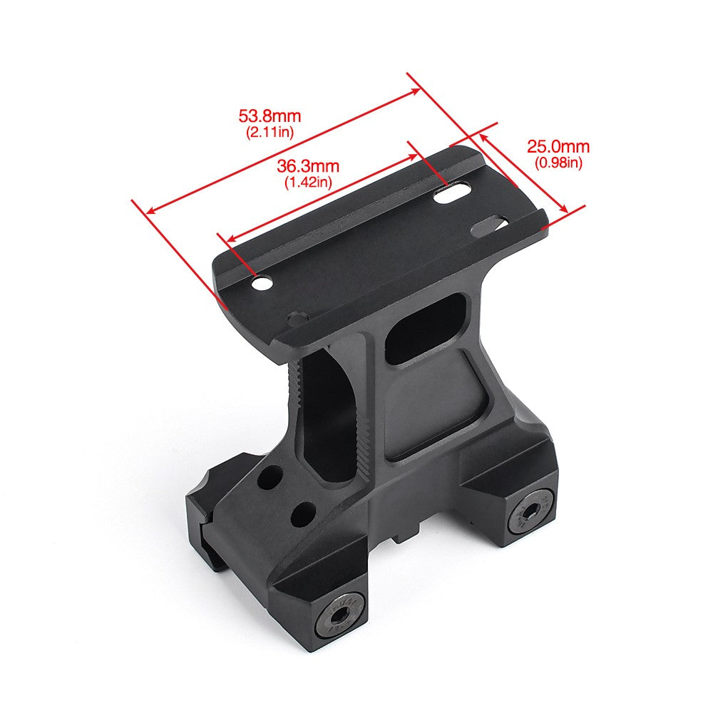 WADSN ATTACCO CON RIALZO 2.91" PER RED DOT T1/T2 NERO (WS2023-B)
