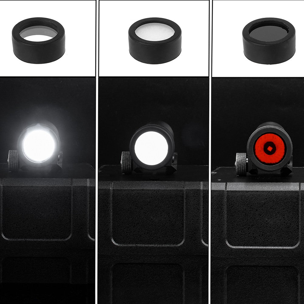WADSN PROTEZIONE TORCIA CON LENTE 25.4mm TRASPARENTE E IR (WEX603-B)