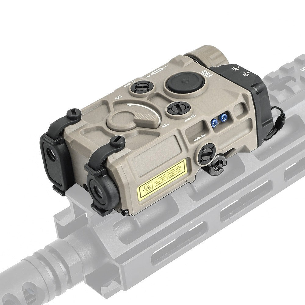 WADSN SISTEMA DI PUNTAMENTO LASER ROSSO/IR CON LUCE LED DARK EARTH (WD6087-T)