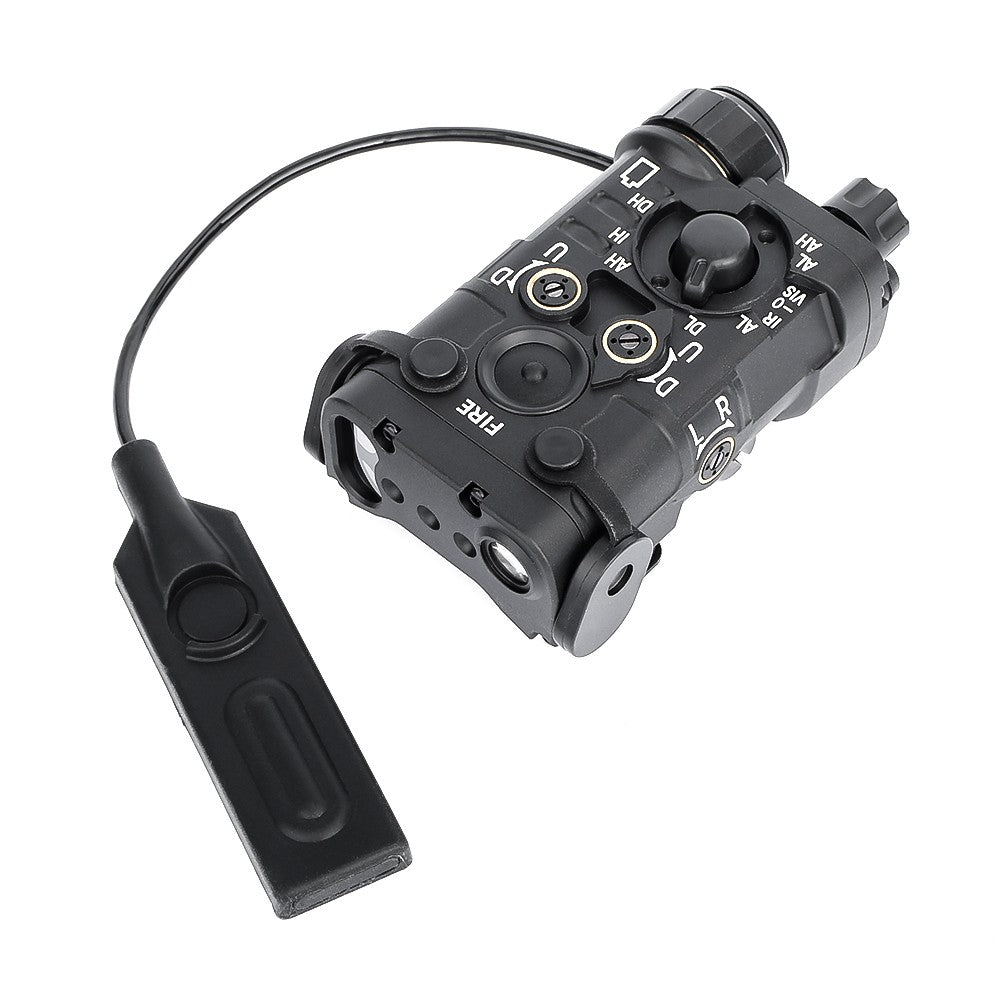 WADSN SISTEMA DI PUNTAMENTO LASER ROSSO/IR CON LUCE LED NERO (WD06093-B)