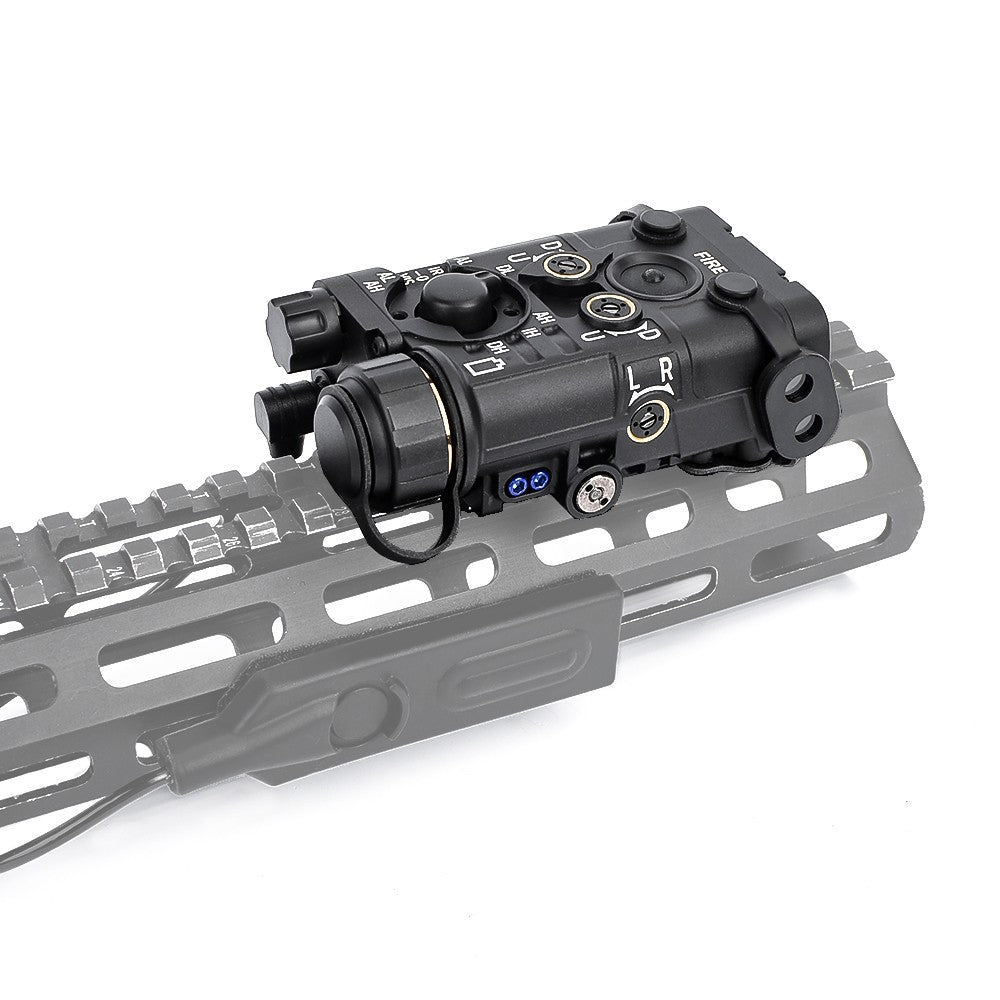 WADSN SISTEMA DI PUNTAMENTO LASER ROSSO/IR CON LUCE LED NERO (WD06093-B)