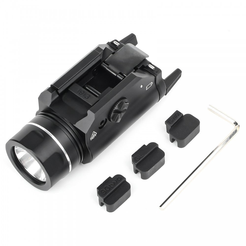 WADSN TORCIA TATTICA LED PER PISTOLA NERO (WD4102-B)