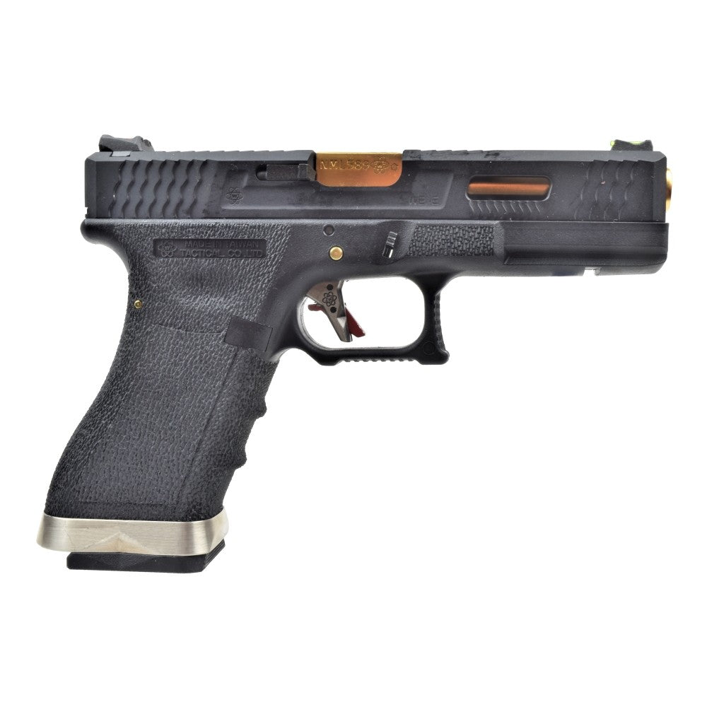WE PISTOLA A GAS BLOWBACK CUSTOM WE18 G-18 FORCE SERIES T1 NERA (WG02WET-1)