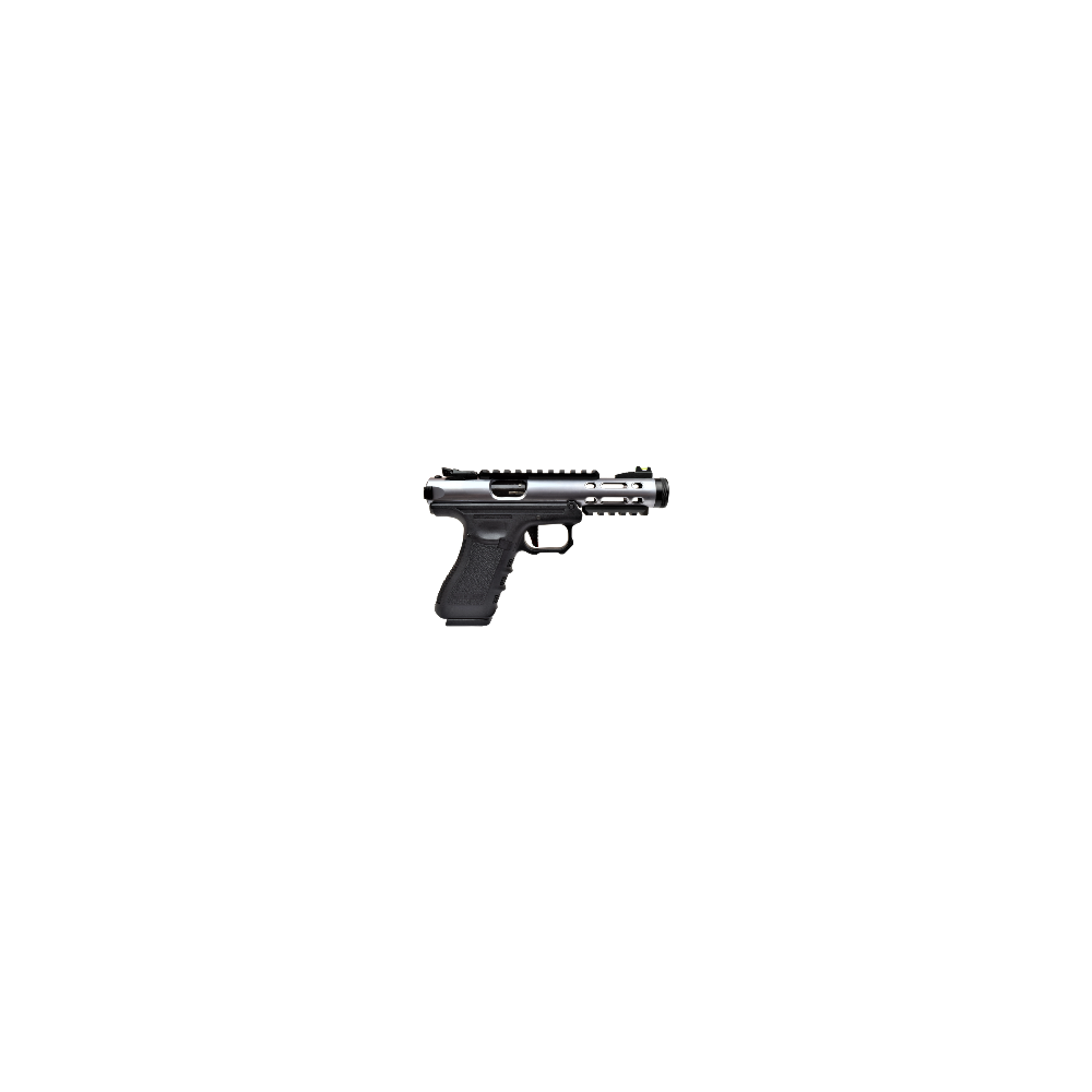 WE PISTOLA A GAS GALAXY G SERIES TIPO P08 LUGER ARGENTO SILVER (WGX1-SV)