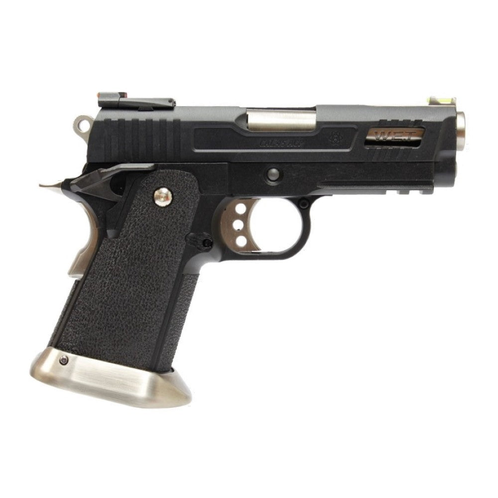WE PISTOLA A GAS HI-CAPA 3.8 BABY HICAPA WET-1 VELOCIRAPTOR NERA (WH7WET-1)