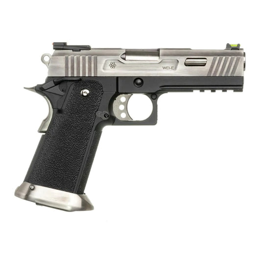 WE PISTOLA A GAS HI-CAPA 4.3 HICAPA WET ALLOSAURUS SILVER ARGENTO/NERA (WH9WET-SV)