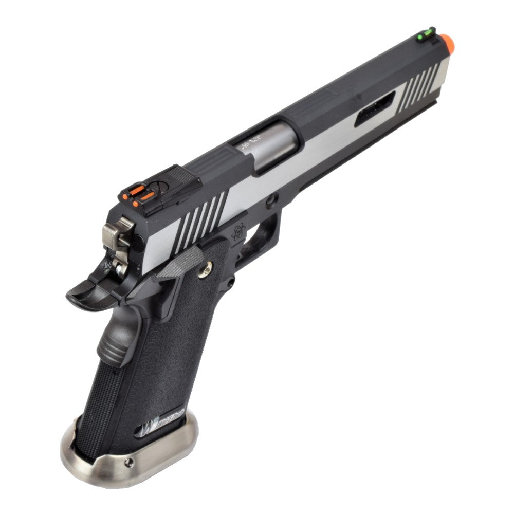 WE PISTOLA A GAS HI-CAPA 6.0 HICAPA DA TIRO I-REX B SILVER / SILVER BARREL (WH18B2-2TSV)
