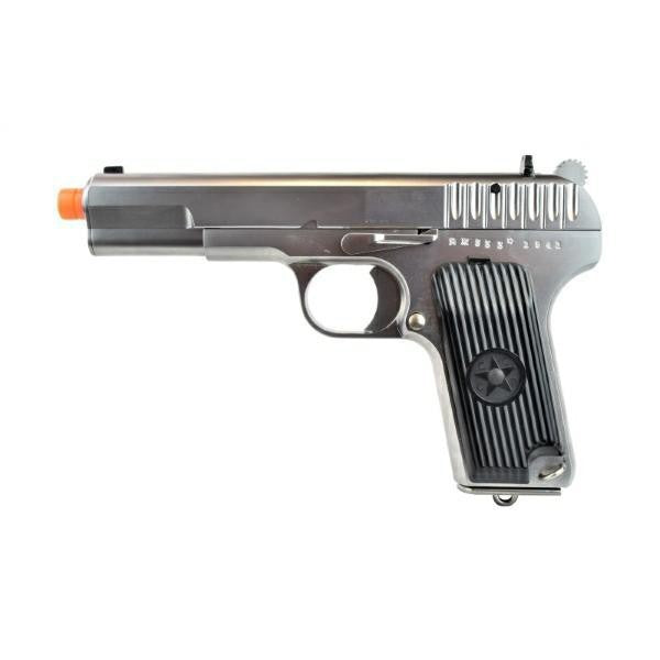 WE PISTOLA A GAS TT33 TOKAREV SILVER ARGENTO (WE12S)