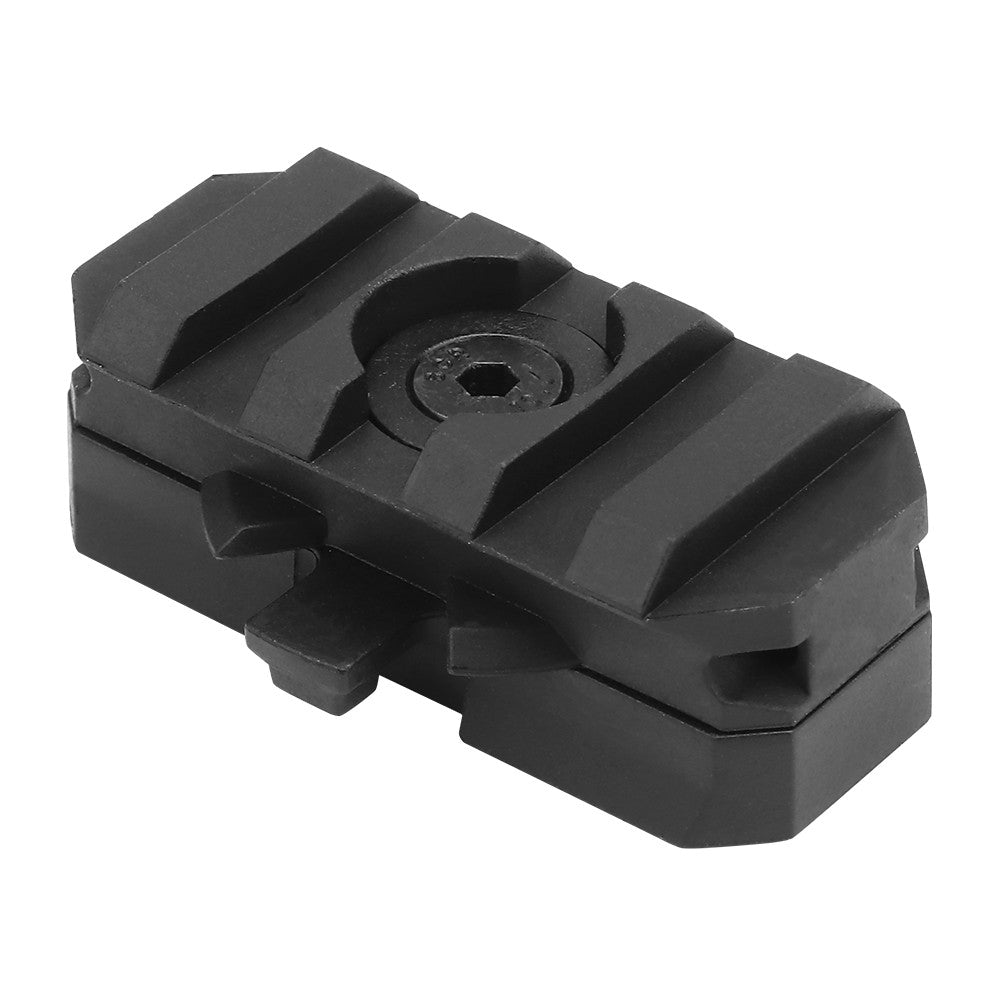 WOSPORT 2 SLITTE ROTANTI ACCESSORI PER ELMETTI CON GUIDA 19mm NERE (WO-HL51)