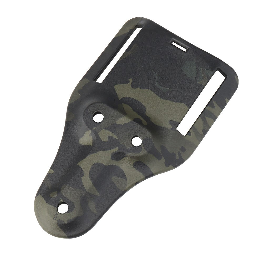 WOSPORT ADATTATORE CORTO DA CINTURA BASSO PER FONDINE QUICK PULL MULTICAM NERO (WO-GB55BM)