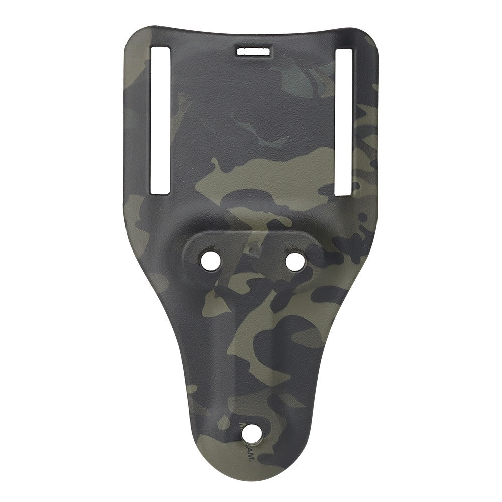 WOSPORT ADATTATORE CORTO DA CINTURA BASSO PER FONDINE QUICK PULL MULTICAM NERO (WO-GB55BM)