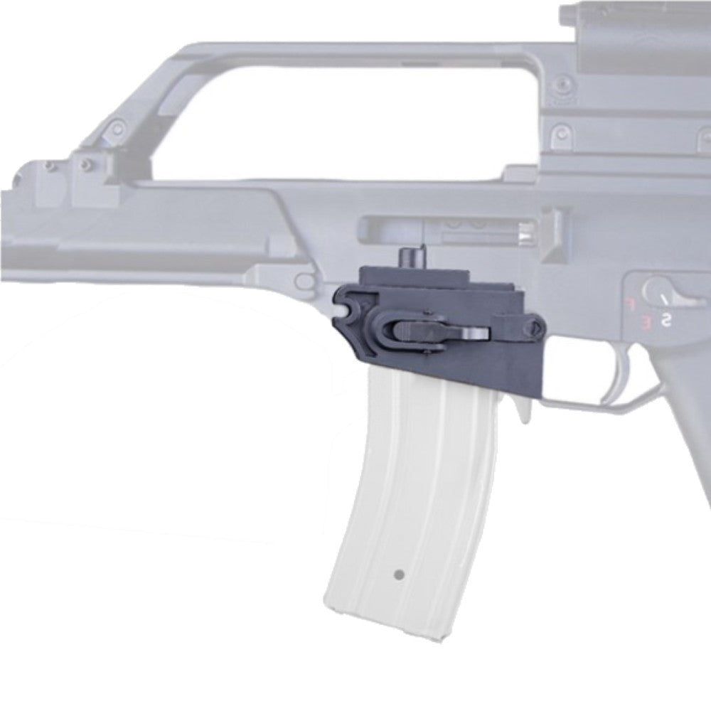 WOSPORT ADATTATORE INNESTO PER CARICATORI TIPO M4 SU FUCILI G36 (B34)