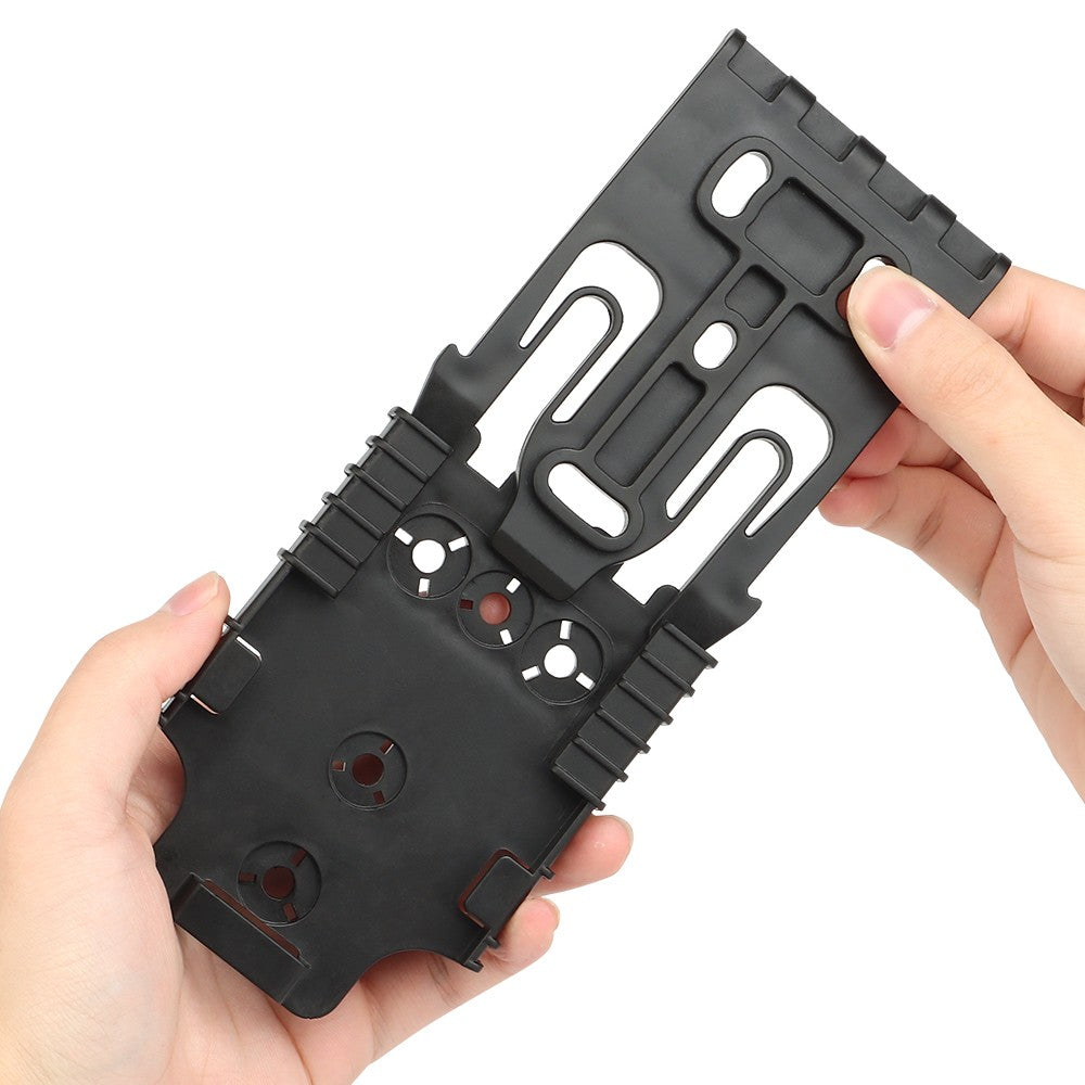 WOSPORT ADATTATORE QLS QD PER FONDINA QUICK PULL NERO (WO-GBAC2B)