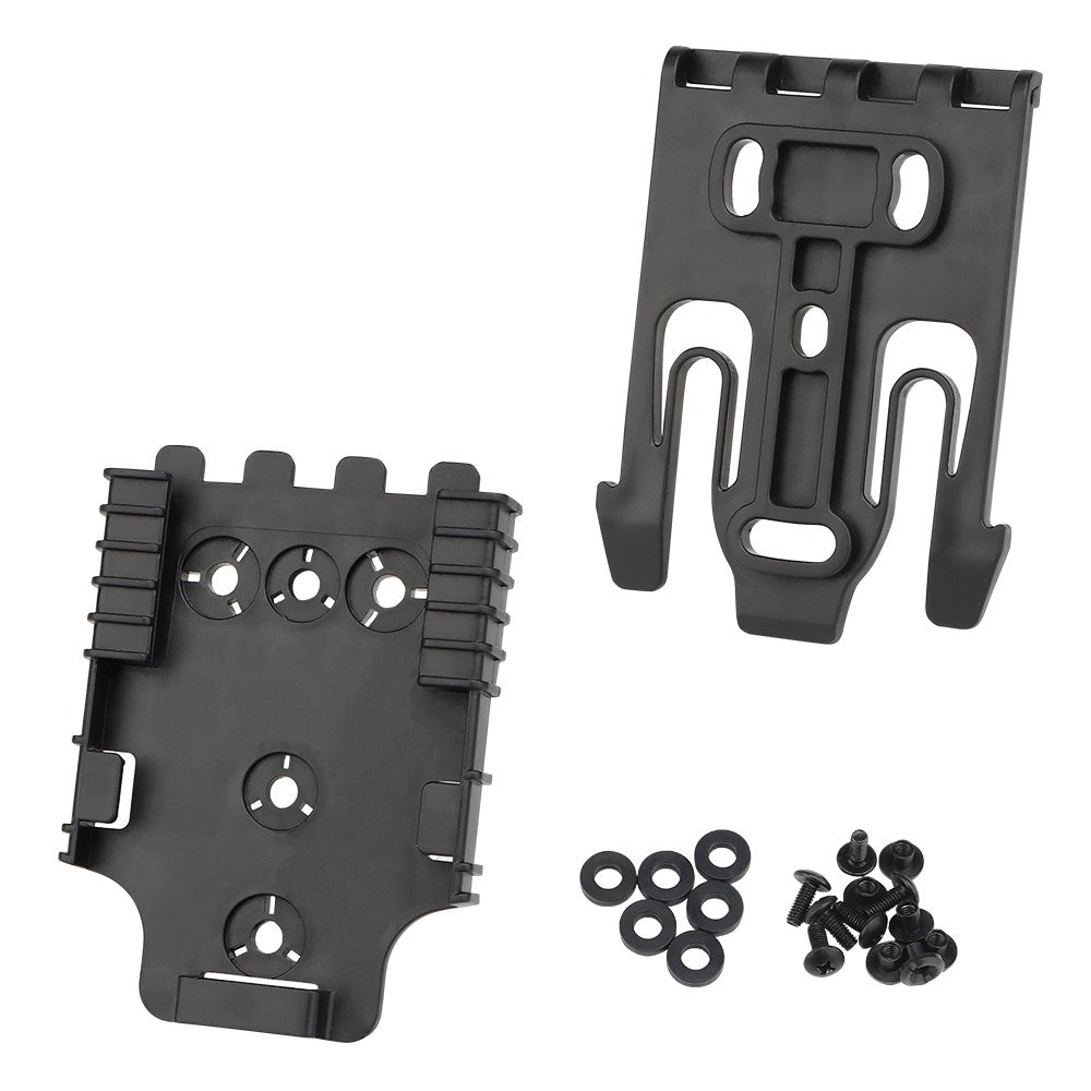 WOSPORT ADATTATORE QLS QD PER FONDINA QUICK PULL NERO (WO-GBAC2B)