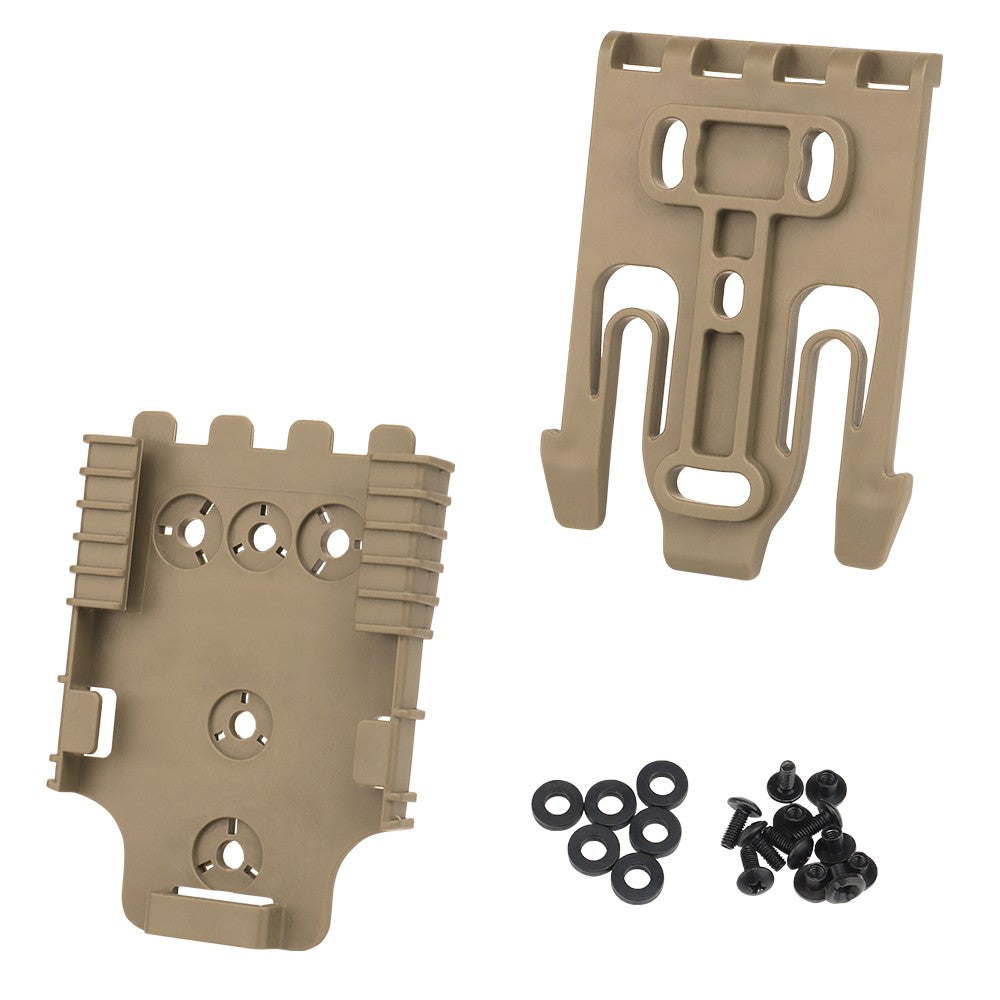 WOSPORT ADATTATORE QLS QD PER FONDINA QUICK PULL TAN (WO-GBAC2T)
