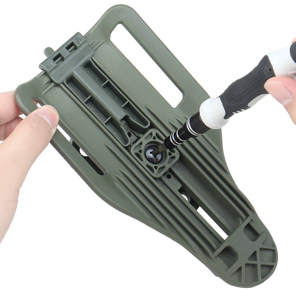 WOSPORT ADATTATORE REGOLABILE DA CINTURA PER FONDINA QLS QUICK PULL VERDE OLIVE DRAB (WO-GB60V)