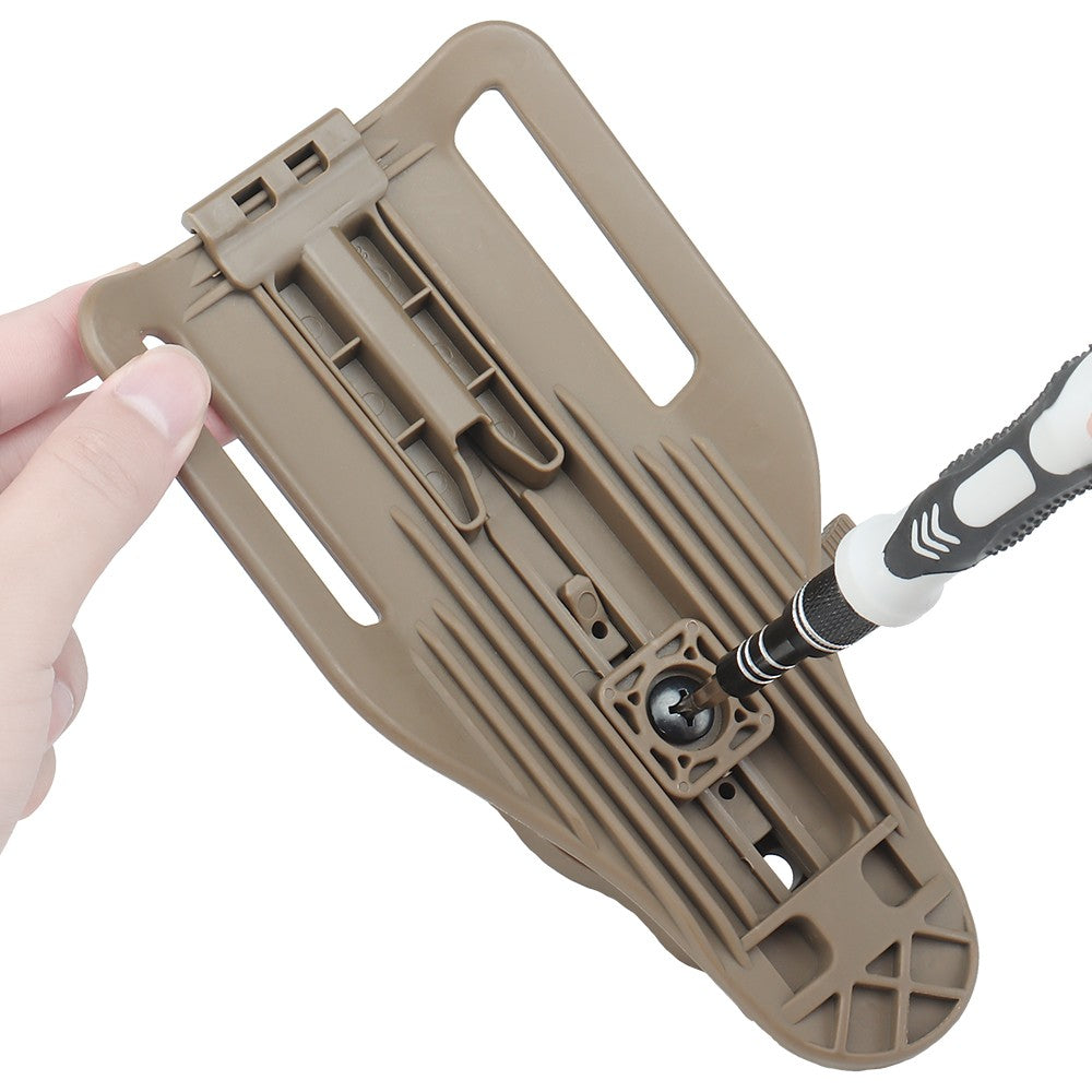 WOSPORT ADATTATORE REGOLABILE DA CINTURA PER FONDINA QLS QUICK PULL TAN (WO-GB60T)