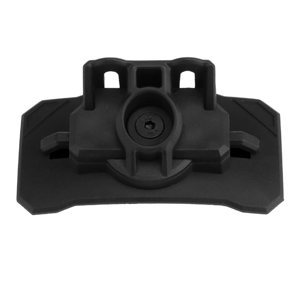 WOSPORT ATTACCO RAIL PER TORCIA PER ELMETTO UNIVERSALE NERO (WO-HLACC65)