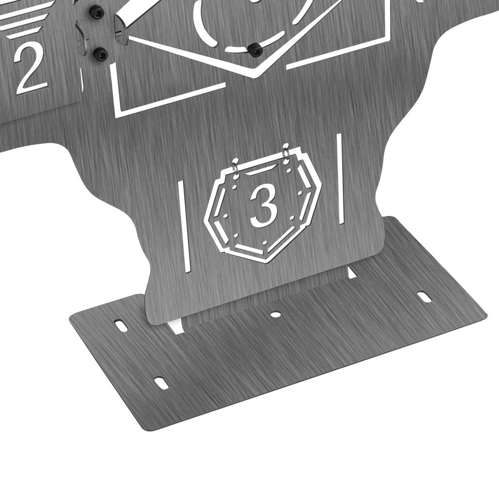 WOSPORT BERSAGLIO MEZZO BUSTO IN METALLO CON TARGET MULTIPLI (WO-TG37)