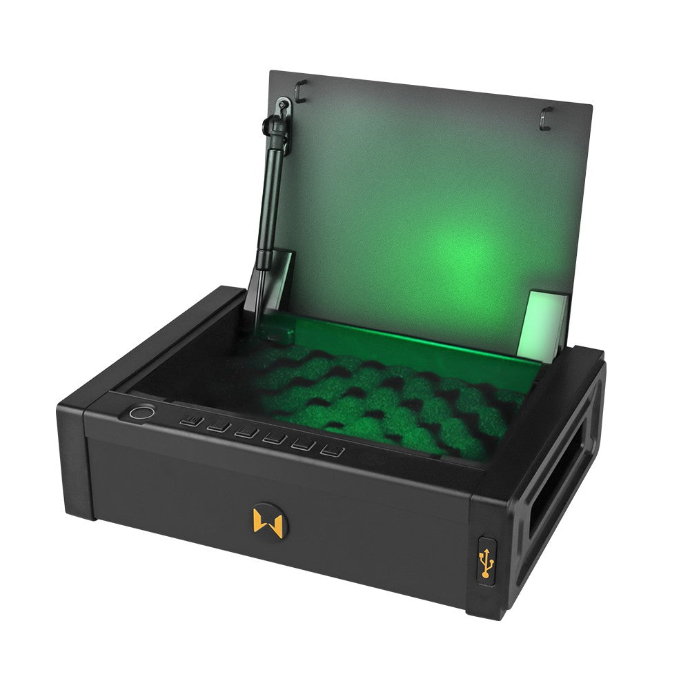 WOSPORT CASSETTA DI SICUREZZA IN METALLO SMART IMPRONTA DIGITALE (WO-TG90)