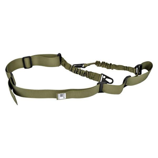 WOSPORT CINGHIA FUCILE ELASTICA BUNGEE A 2 PUNTI VERDE OLIVE DRAB (WO-SL08V)