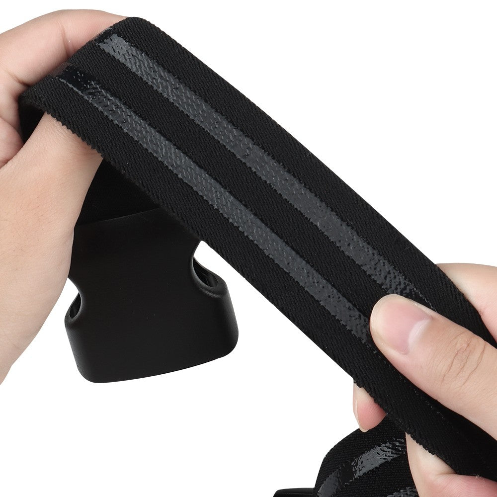 WOSPORT CINTURA COSCIALE ANTI-SCIVOLO PER FONDINE QUICK PULL NERO (WO-GBAC1B)