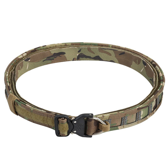 WOSPORT CINTURA TATTICA RINFORZATA SLIM CON COBRA QD COMBAT BELT MULTICAM (WO-BA28CP)