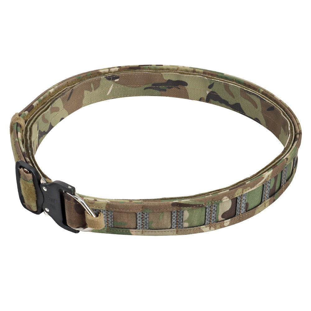 WOSPORT CINTURA TATTICA RINFORZATA SLIM CON COBRA QD COMBAT BELT MULTICAM (WO-BA28CP)